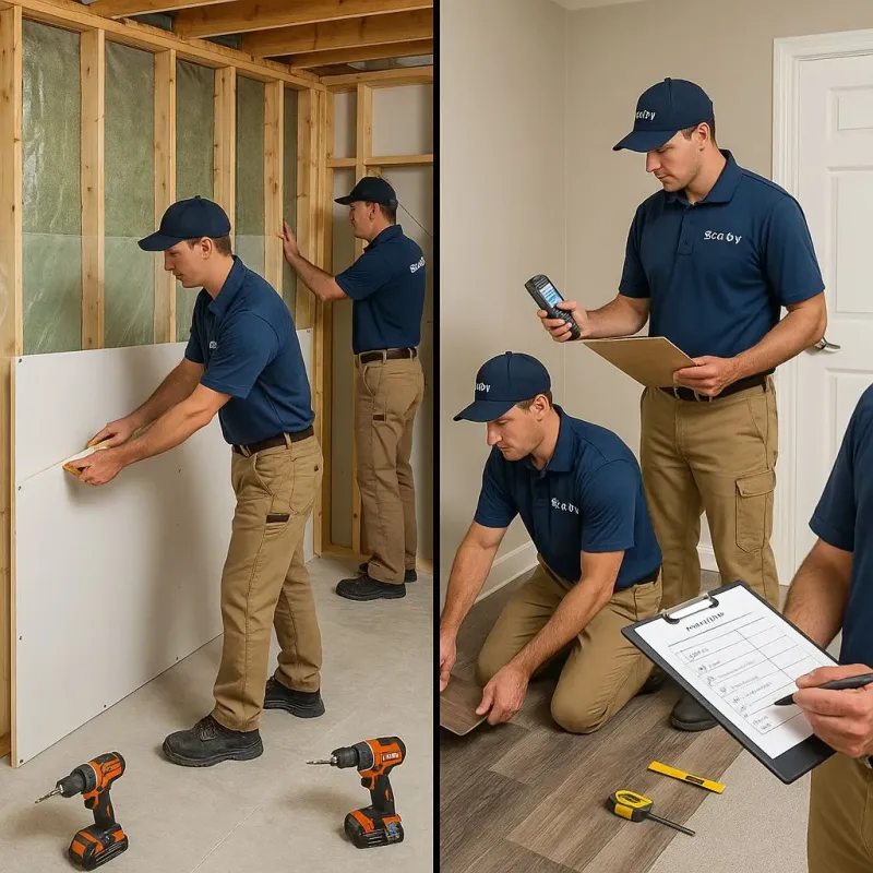 Repairs and Reconstruction process in Tyrone, PA
